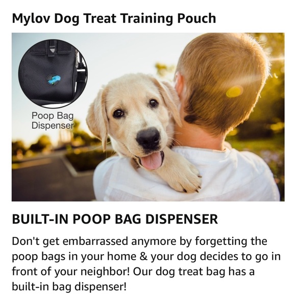 New Mylov High End Dog Treat Training Pouch - Picture 2 of 8